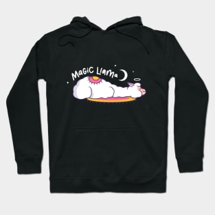 Cute Llama Sleeping Magic Llama Hoodie